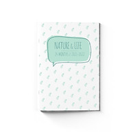 Sổ lịch planner B6 SDstationery LIFE & NATURE 24 tháng 2021-2022