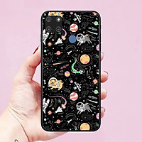 Ốp lưng dành cho điện thoại Realme C12 Hình Hệ Không Gian Vũ Trụ