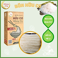 Bún Khô Hữu Cơ Khương Huy - Chỉ 3 Phút Nấu Không Cần Ngâm - Bún Khô Khương Huy Hôp 200g
