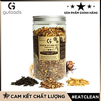 Snack củ sen sấy ăn kiêng GUfoods (Mix Gạo lứt / Mix Rong biển) - Giòn rụm, Thơm ngon, Hỗ trợ giấc ngủ, Tốt cho sức khoẻ