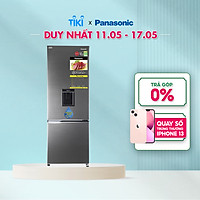 Tủ Lạnh 2 Cánh Panasonic 290 Lít NR-BV320WSVN ngăn đá dưới - Lấy nước ngoài - Hàng chính hãng