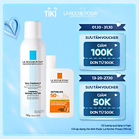 Bộ sản phẩm chống nắng bảo vệ da toàn diện không nhờn rít La Roche-Posay Anthelios Invisible Fluid SPF50+