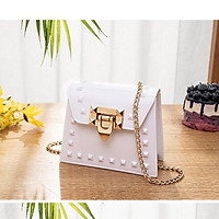 Túi đeo chéo mini nữ silicon hot trend nhựa bóng siêu đẹp nhiều màu hàng loại 1