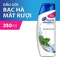 Combo 2 chai Dầu gội Head & Shoulder Bạc Hà Mát Lạnh 350ml