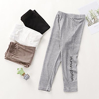 Children's spring and summer new Bottomwear Korean version of boys and girls' casual girls' pants wear foreign style elastic home pants