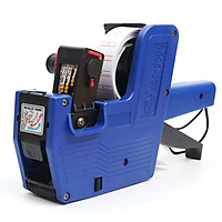 Single Row 8 Bits Tag Machine Label Price Machine with Sticker Label Ink Roll Ink for Commercial