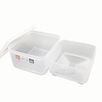 Hộp nhựa đựng thực phẩm 2 lớp Nhật Bản
