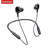 Lenovo XE66 Wireless Bluetooth 5.0 Headphones Neckband Outdoor Sport Headset Dual Moving Coil Neck Hanging Music