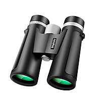 KKmoon 12×42 Binoculars Compact High Magnification HD Binocular Telescope for Hiking Sightseeing Concert Travel