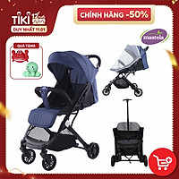 Xe đẩy cao cấp aluminium siêu bền và nhẹ gập gọn xe nôi cho bé sơ sinh 275 - Mastela