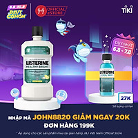 Nước Súc Miệng Làm Trắng Răng Listerine Healthy Bright (750ml) - 8850007813385