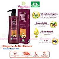 Dầu gội dược liệu Nguyên Xuân có vòi - Cho tóc bết, nhiều gàu, giảm khô xơ, hư tổn, dưỡng và phục hồi sâu từ bên trong