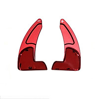 Steering Wheel Shift Paddle Extended Shifter Trim Cover For Dodge Challenger Charger Durango Rt Scat Pack 2015-2020 For Jeep Grand Cherokee 2014-2020