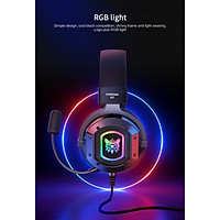 Tai Nghe Chơi Game ONIKUMA K3 Có Mic Và Tai Nghe Chơi Game Khử Tiếng Ồn Với Đèn Led, Cho Điện Thoại Di Động Máy Tính Xách Tay PS4 PS5 PC XBOX