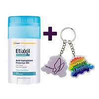 Sáp Khử Mùi Hằng Ngày ETIAXIL Deodorant Anti-Transpirant 48H Peaux Sensibles Stick + Tặng 1 Móc Khóa Nhựa 2 Mặt