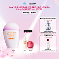 Sữa Chống Nắng Dưỡng Da Shiseido Urban Environment Triple Beauty Suncare EmulsionSPF50+ PA++++ 30ml