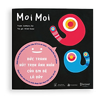 Combo Sách Ehon Moi Moi - Giúp các em bé ngừng khóc - Điều kỳ diệu của hình khối- Ehon Nhật Bản cho bé 0-6 tuổi