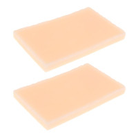 2x TPE Surgery Injection Suture Training Pad Practice Human Skin Model 1