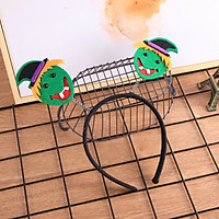 Hairband Headpiece With Wings Ear/Spring Cartoon Hairband Antennae Children Halloween Decoration