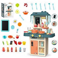 Đồ chơi nấu ăn cho bé/ bộ nhà bếp nấu nướng có vòi nước và bảng vẽ Toyshouse  889-169: đồ chơi hướng nghiệp cho bé - tặng đồ chơi dễ thương