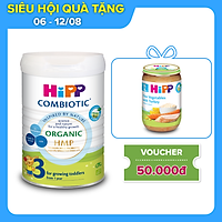 Sữa bột công thức HiPP 3 Organic Combiotic 800g