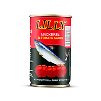 Lilly cá Nục sốt cà-Lốc 10 lon
