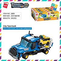 Bộ Đồ Chơi Xếp Hình Thông Minh Lego Qman 329 Mảnh Ghép Xe Ô Tô Đầu Kéo 1809 Cho Bé Từ 6 Tuổi 8 Trong 1