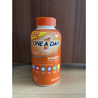 Thực phẩm bổ sung viên uống one a day women's fomula 300 viên mẫu mới nhập khẩu USA