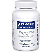 Pure Encapsulations - Pregnenolone 10 mg - Hormone Precursor to Support The Immune System, Mood and Memory - 180 Capsules