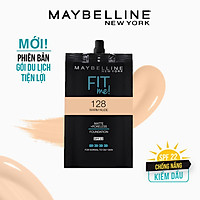 Kem Nền Mịn Nhẹ Kiềm Dầu Fit Me Maybelline New York Matte Poreless Foundation Gói nắp vặn 5ml