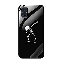 Ốp lưng Kính Cường Lực cho Samsung Galaxy A51 - 0390 BONE - Hàng Chính Hãng