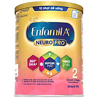 Sữa bột Enfamil A+ NeuroPro 2 với 2’-FL HMO cho trẻ từ 6 –12 tháng tuổi– 400g
