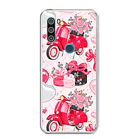 Ốp lưng điện thoại VSMART ACTIVE 3 - Silicon dẻo - 0101 VESPA - Hàng Chính Hãng