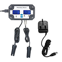 PH/Salinity Meter Water Quality Tester Detector PH & Salinity Monitor 2 in 1 Water Quality Analysis Device