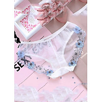 Combo 5 quần lót nữ ren sheer viền thêu hoa ngọt ngào gợi cảm Q44