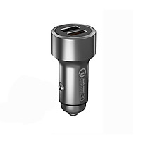 Thiết Bị Sạc Nhanh Cho Xe Hơi 70Mai Kim Loại 2 Cổng USB - Đen