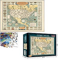 Bộ Tranh Ghép Xếp Hình 1000 Pcs Jigsaw Puzzle (Tranh ghép 70*50cm) Xiaoyu Bản Thú Vị Cao Cấp