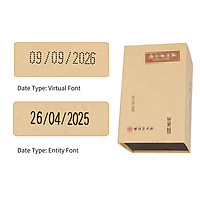 Handheld Portable Date Stamp Printer Quick-Drying Ink Date Printing Coding Machine for Food Plastic Bag Bottle Metal