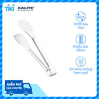 kẹp gắp thức ăn dạng khía inox cao cấp- 29cm