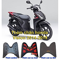 Thảm chân xe máy Vision 2014-2019