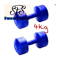 Tạ tay nhựa loại đôi 4kg
