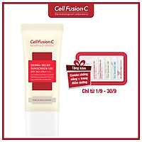 Kem Chống Nắng Cell Fusion C Derma Relief Suncreen 100 SPF 50+ PA++++ (35ml) mẫu mới