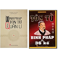 Combo Sách kinh tế hay nhất Binh Pháp Tôn Tử Trong Quản Lí+Tôn Tử Binh Pháp Và 36 Kế