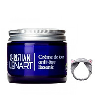 Kem Dưỡng Da Chống Lão Hóa Ban Ngày Christian Lenart Crème De Jour Anti-Âge Lissante 60ml (Bảo vệ, dưỡng ẩm, tái tạo da) + tặng Kèm 1 băng đô tai mèo xinh xắn ( màu ngẫu nhiên)