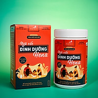 Ngũ Cốc Dinh Dưỡng Hena 500g Loại Đặc Biệt - Bột Ngũ Cốc Cao Cấp Siêu Dinh Dưỡng Từ 23 Loại Hạt Hữu Cơ - 100% Nguyên Liệu Tự Nhiên - Ngũ Cốc Ăn Sáng Cho Cả Gia Đình - Sản Phẩm Chính Hãng