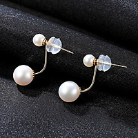 Bông tai ngọc trai và vàng 18k