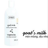 Sữa tắm Ziaja chiết xuất từ sữa dê 500ml