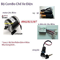 combo chế xe điện 24v 350w