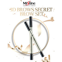CHÌ KẺ MÀY ĐA NĂNG MISTINE 3D BROWS SECRET BROW SET