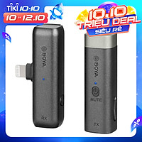 Micro Không Dây Boya BY-WM3D Cho Các Thiết Bị IOS Smartphone, Cameras - Chính Hãng